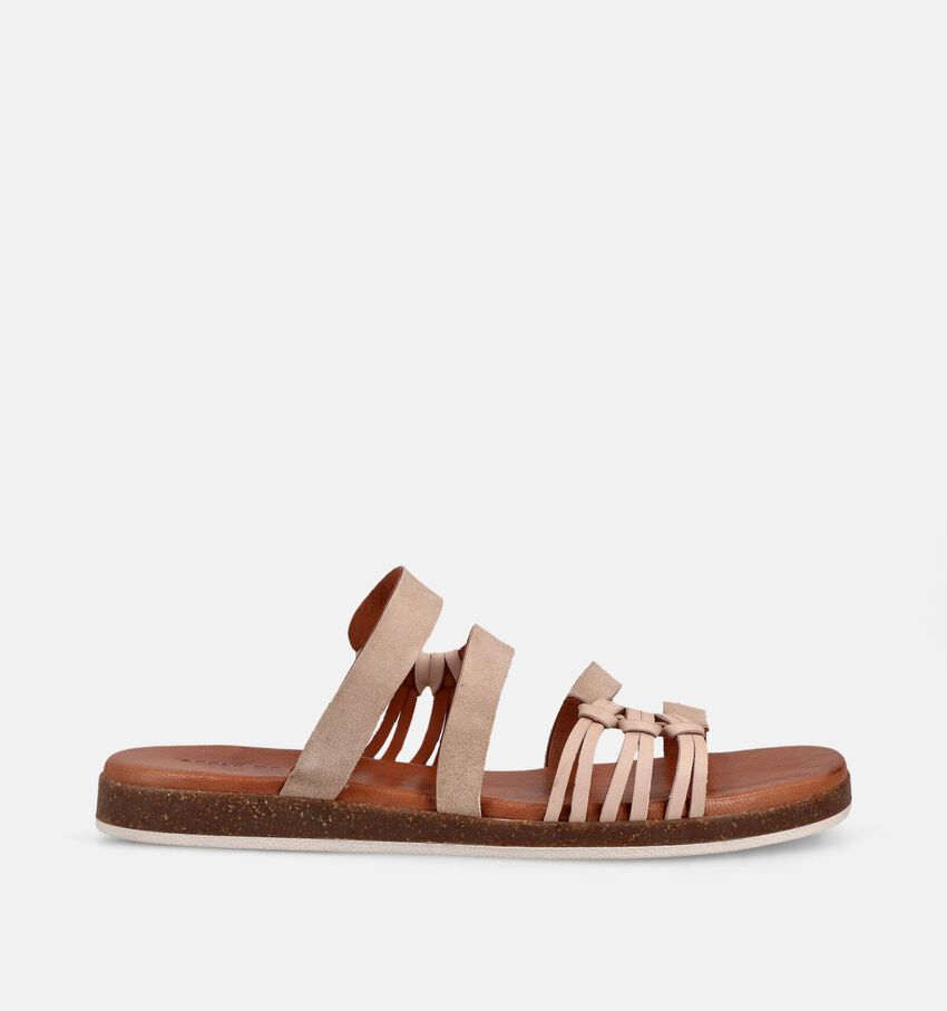 Apple of Eden Ivee Beige Slippers
