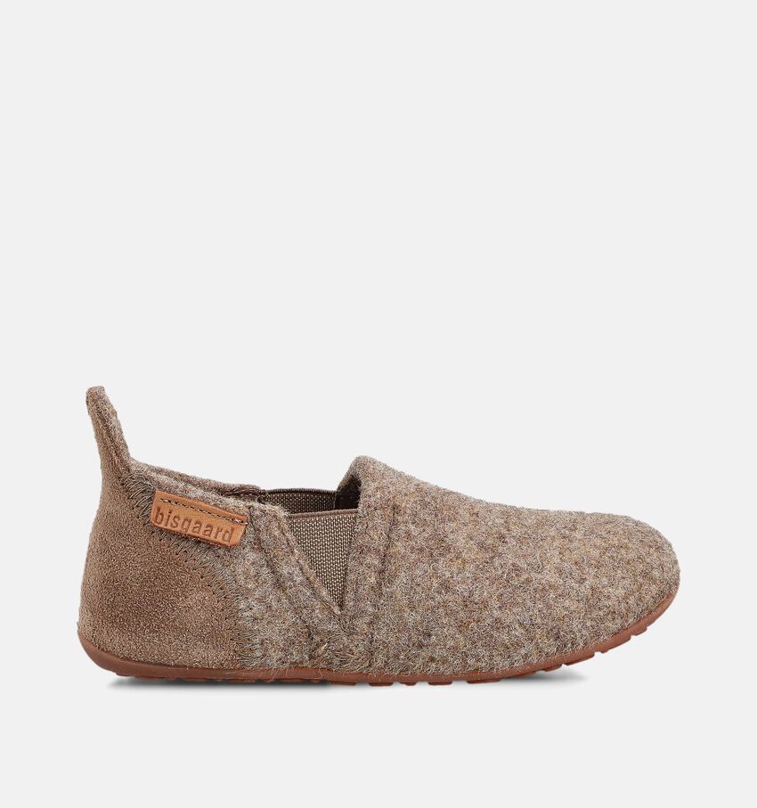 Bisgaard Camel Donkerbeige Pantoffels