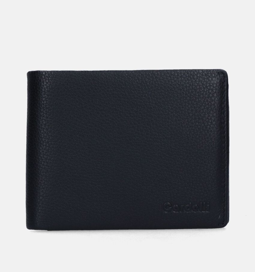 Euro-Leather Zwarte Portefeuille