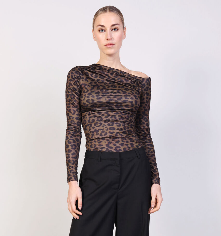 Guess Longsleeves en Marron