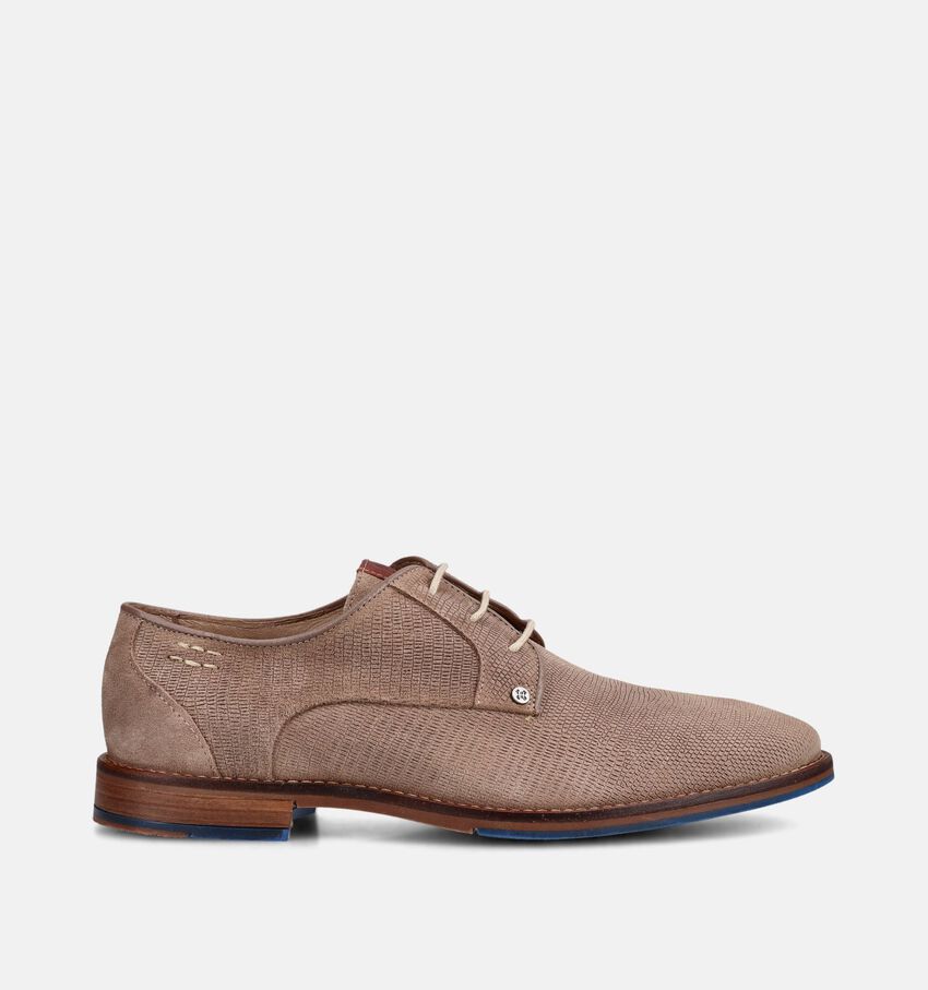Berkelmans Posados Taupe Veterschoenen