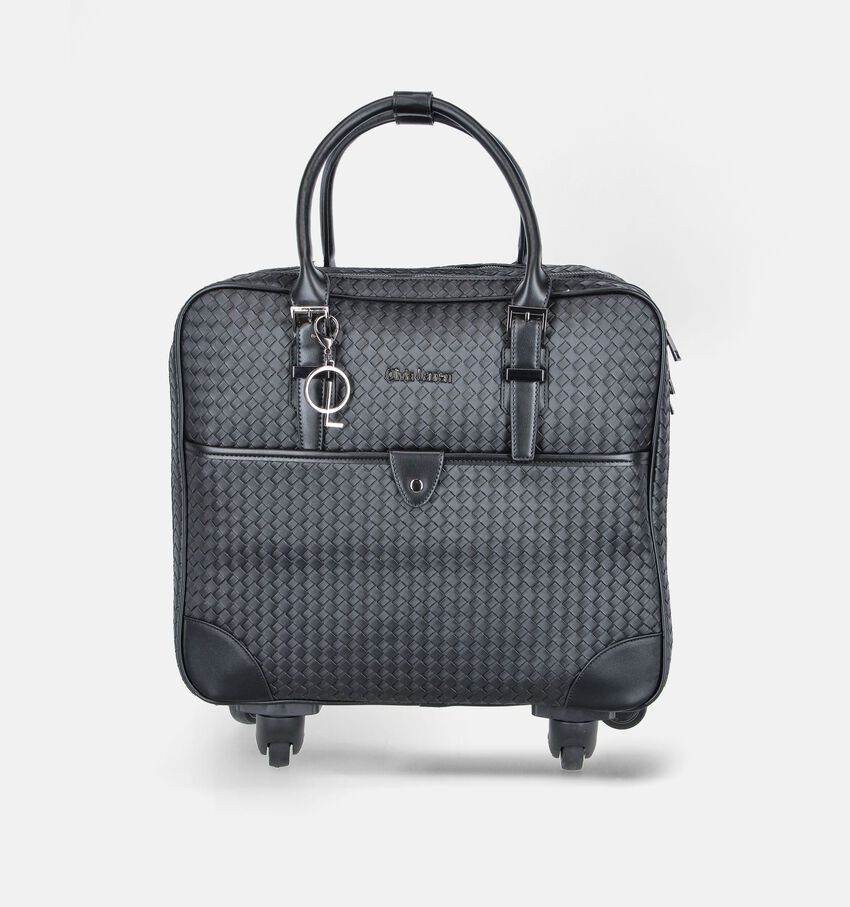 Olivia Lauren Raphael Zwarte Laptoptas met Wieltjes