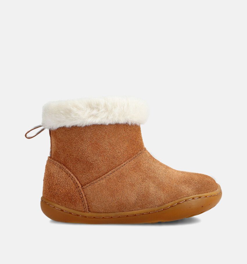 Camper Bottes courtes en Cognac