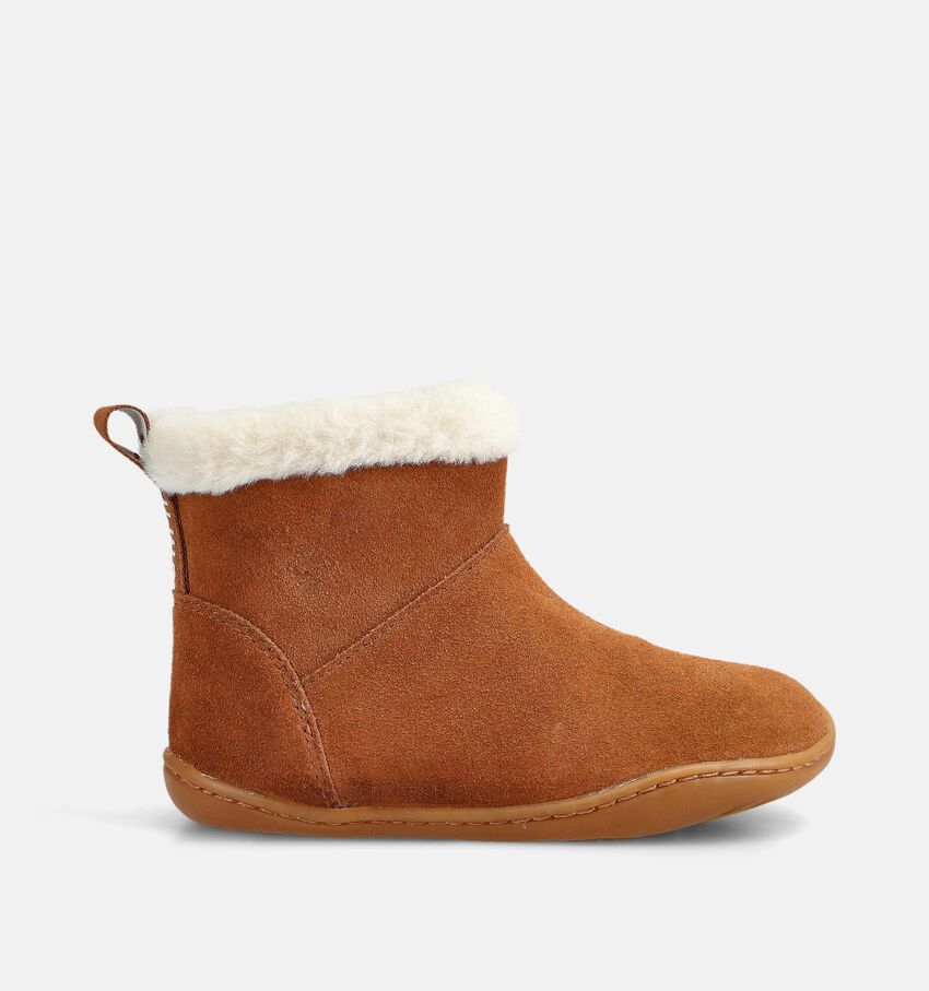 Camper Bottes courtes en Cognac