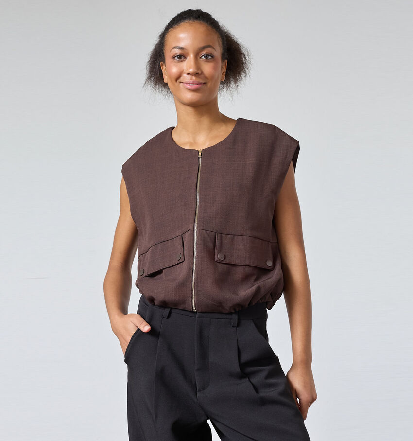 Sisters Point Garwin Bruine Vest