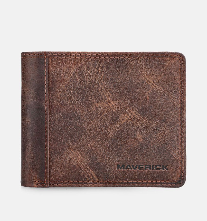 Maverick Bruine Portemonnee