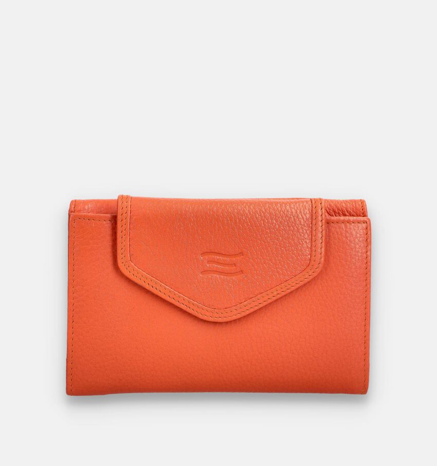 Crinkles Oranje Portemonnee