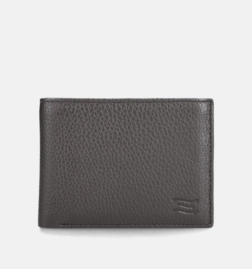 Crinkles Donkerbruine Portefeuille