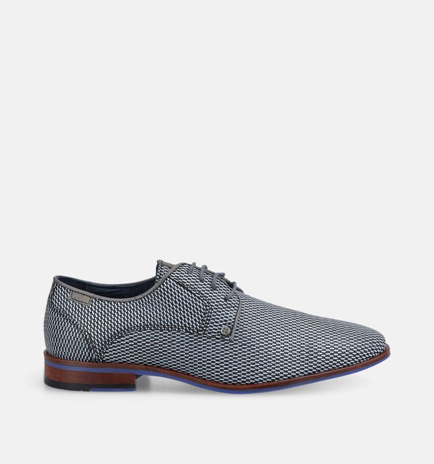 Berkelmans Oulton Zwarte Geklede Veterschoenen