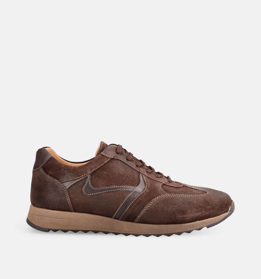 Ambiorix Rivarios Donkerbruine Sneakers