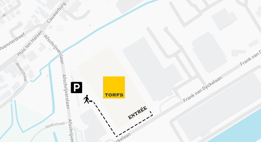Torfs Stockverkoop Temse - Parking