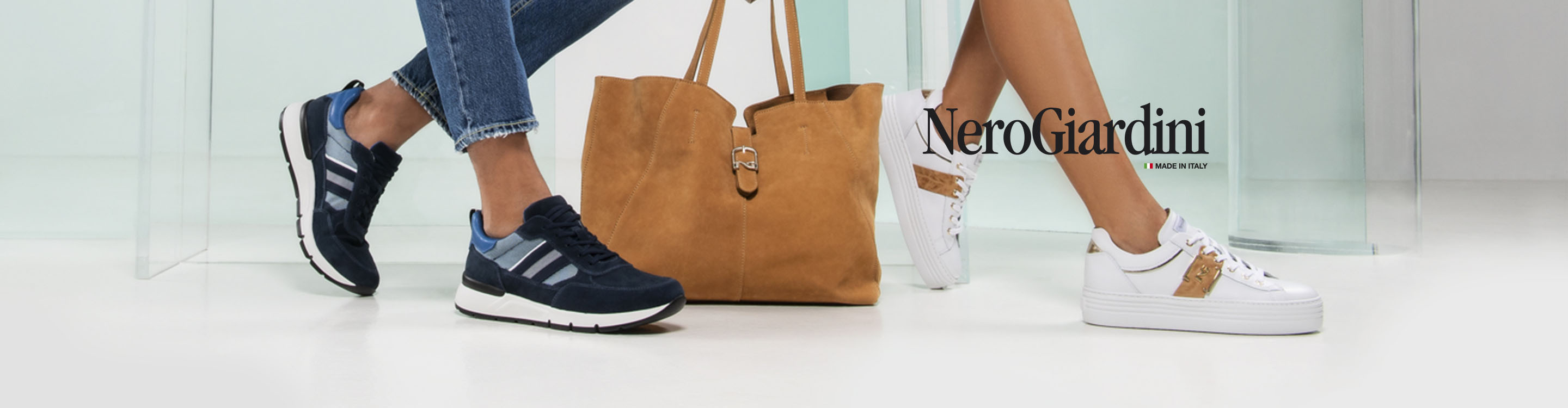 NeroGiardini NERO GIARDINI 200 SAUVAGE BLU Blu - Schoenen Lage sneakers  Heren € 103,00