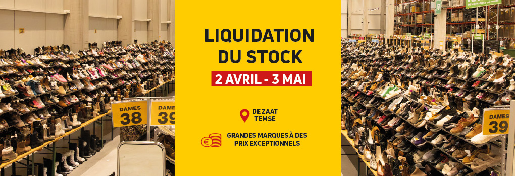 liquidation du stock