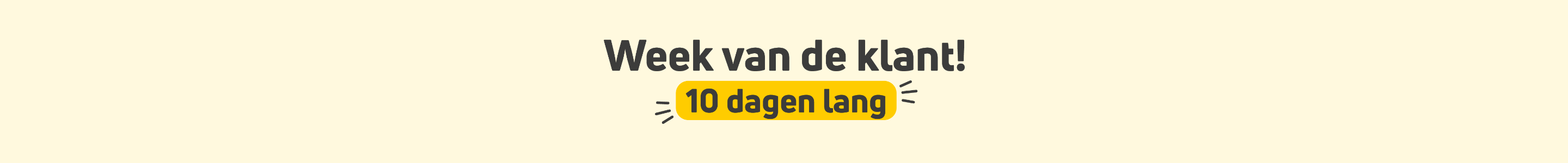 Week van de klant