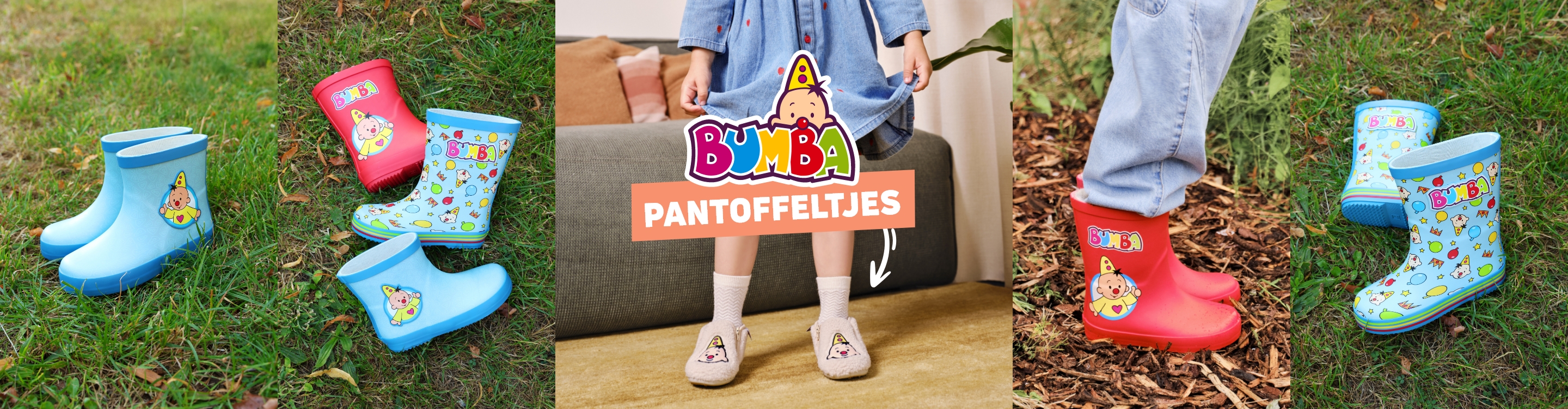 Bumba pantoffeltjes banner