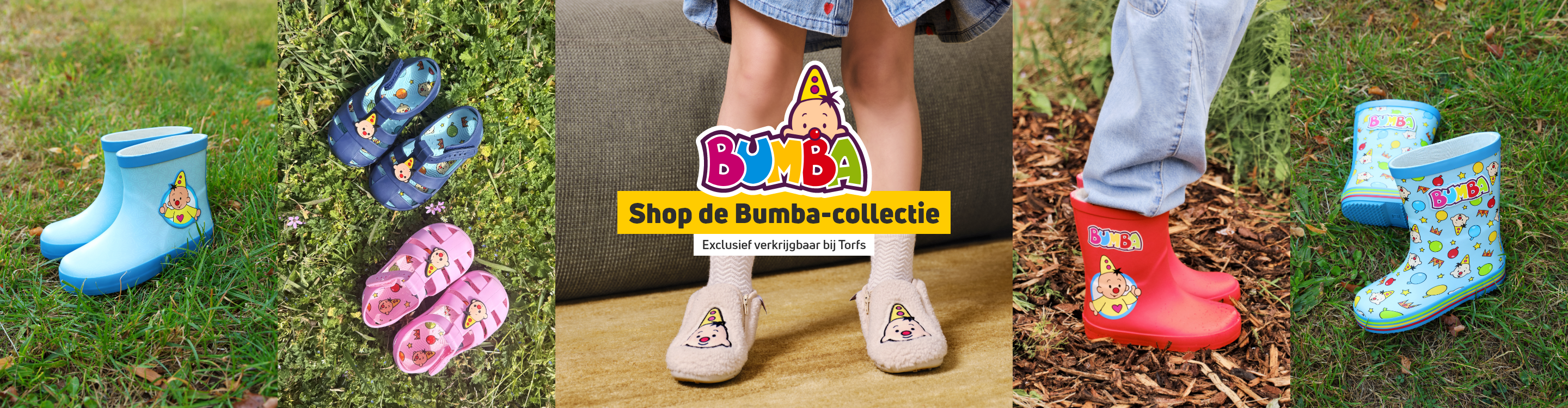 Bumba pantoffeltjes banner
