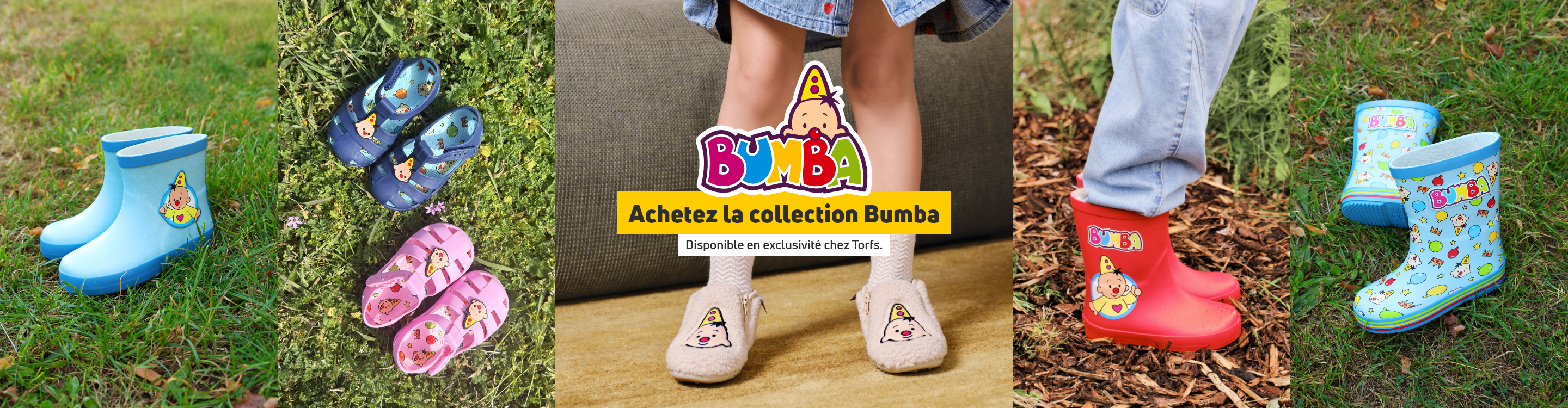 Bumba pantoufles banner