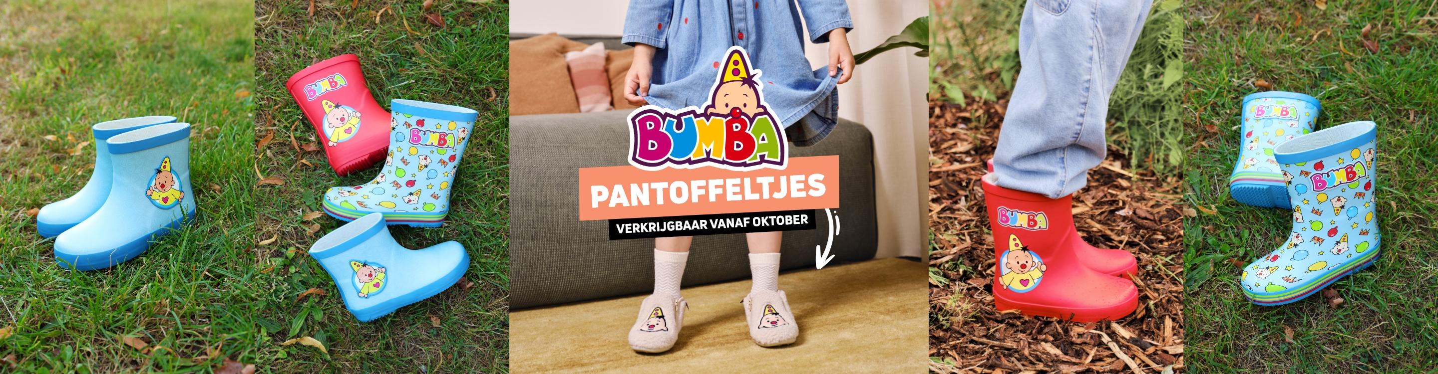 Bumba pantoffeltjes banner