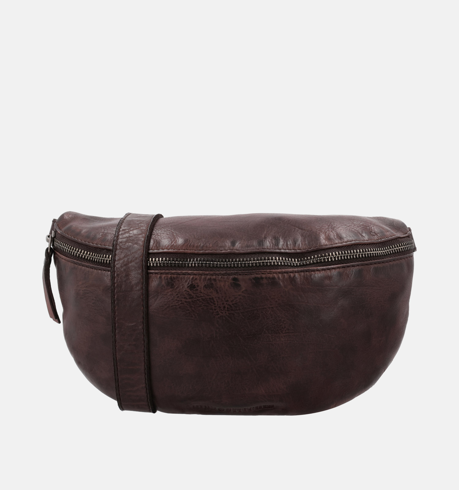 Hide & Stitches Paint Rock Donkerbruine Heuptas