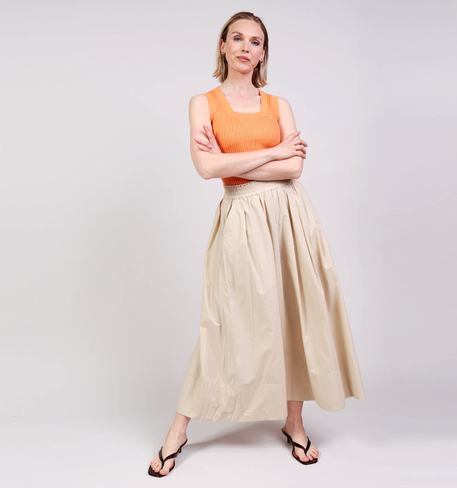 Sisters Point Sandstone Lichtbeige Rok