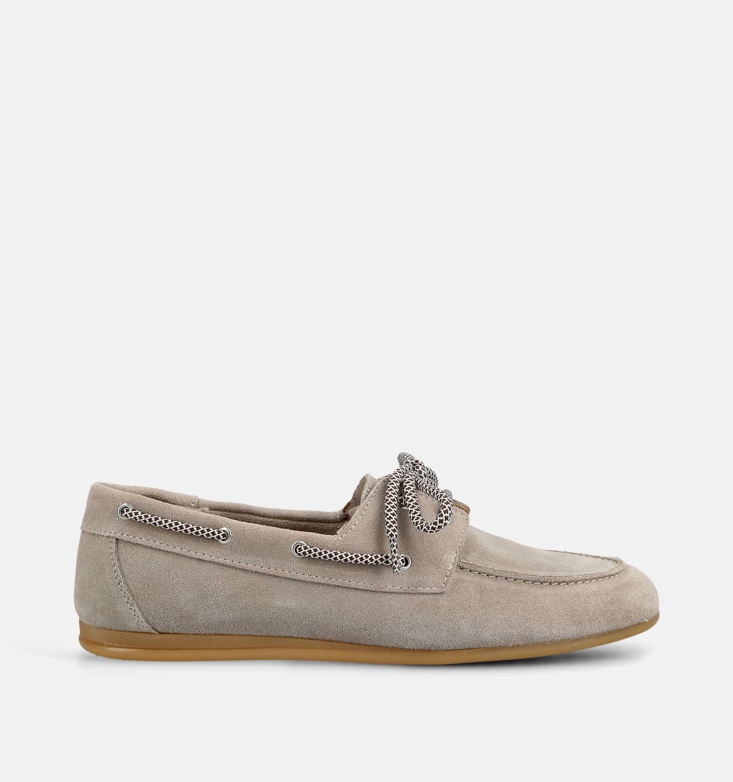 Posh By Poelman Chaussures plates en Beige foncé