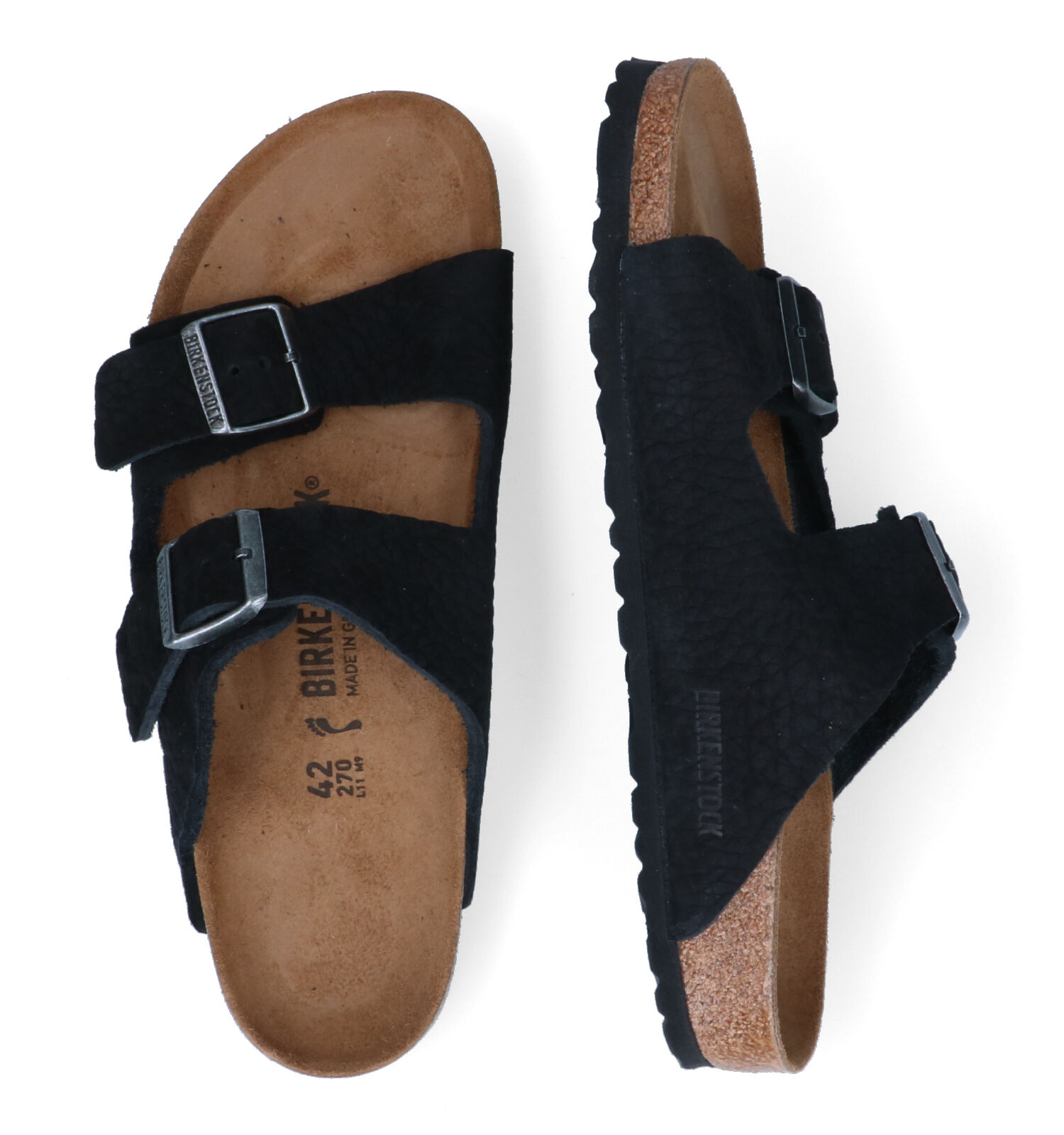 Birkenstock Arizona Zwarte Slippers | TORFS.BE | Gratis verzend en retour