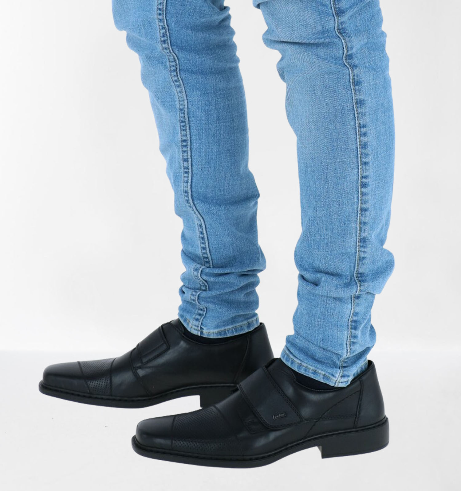 Rieker Zwarte Velcroschoenen | TORFS.BE | Gratis verzend en retour