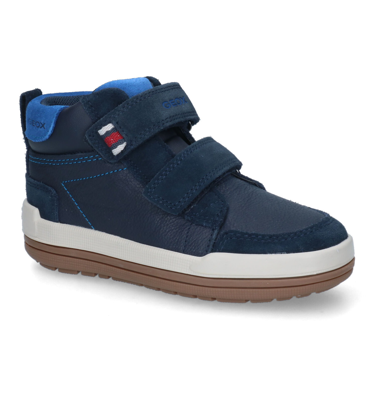 Geox Charz Blauwe Hoge Schoenen | TORFS.BE | Gratis verzend en retour
