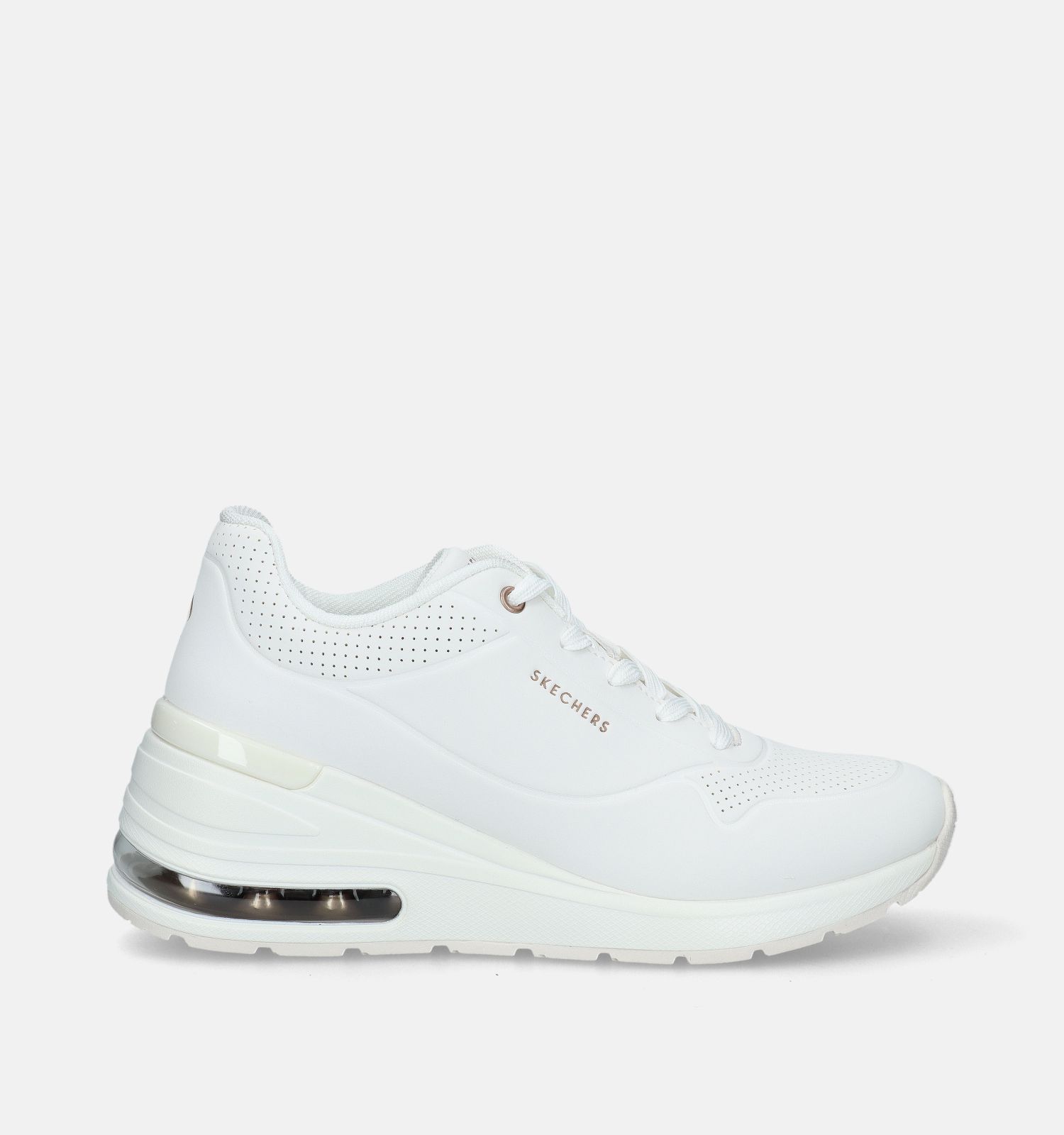 QUEEN HELENA Sneakers hoge gymschoenen platform dames X33-26, X34 23 wit, 36 EU