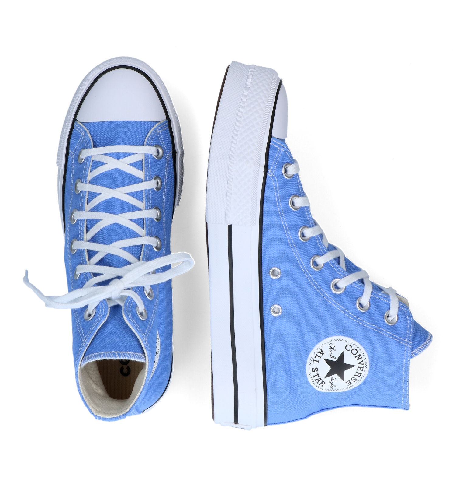 Converse Chuck Taylor AS Lift Blauwe Sneakers Dames | TORFS.BE