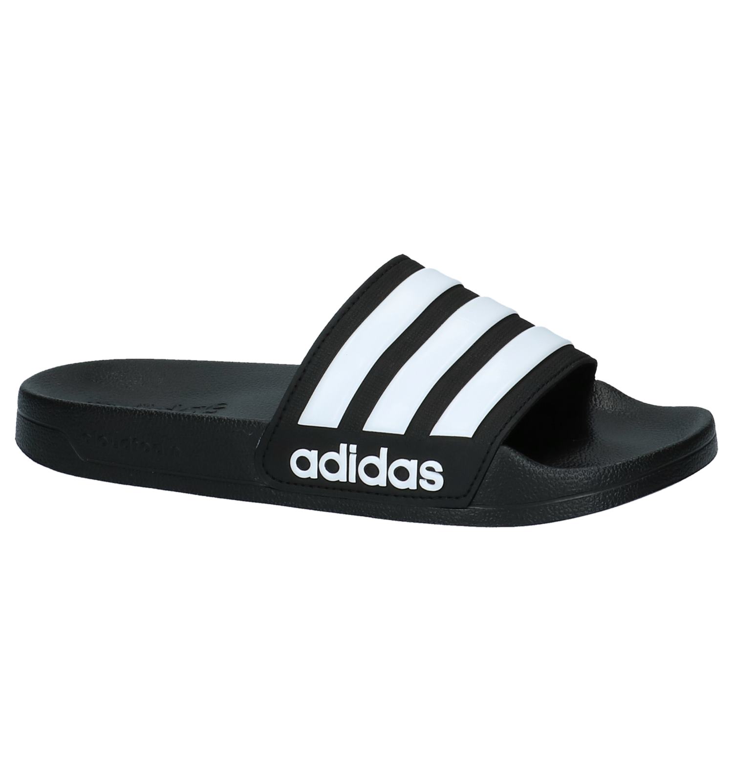 adidas slippers zwart