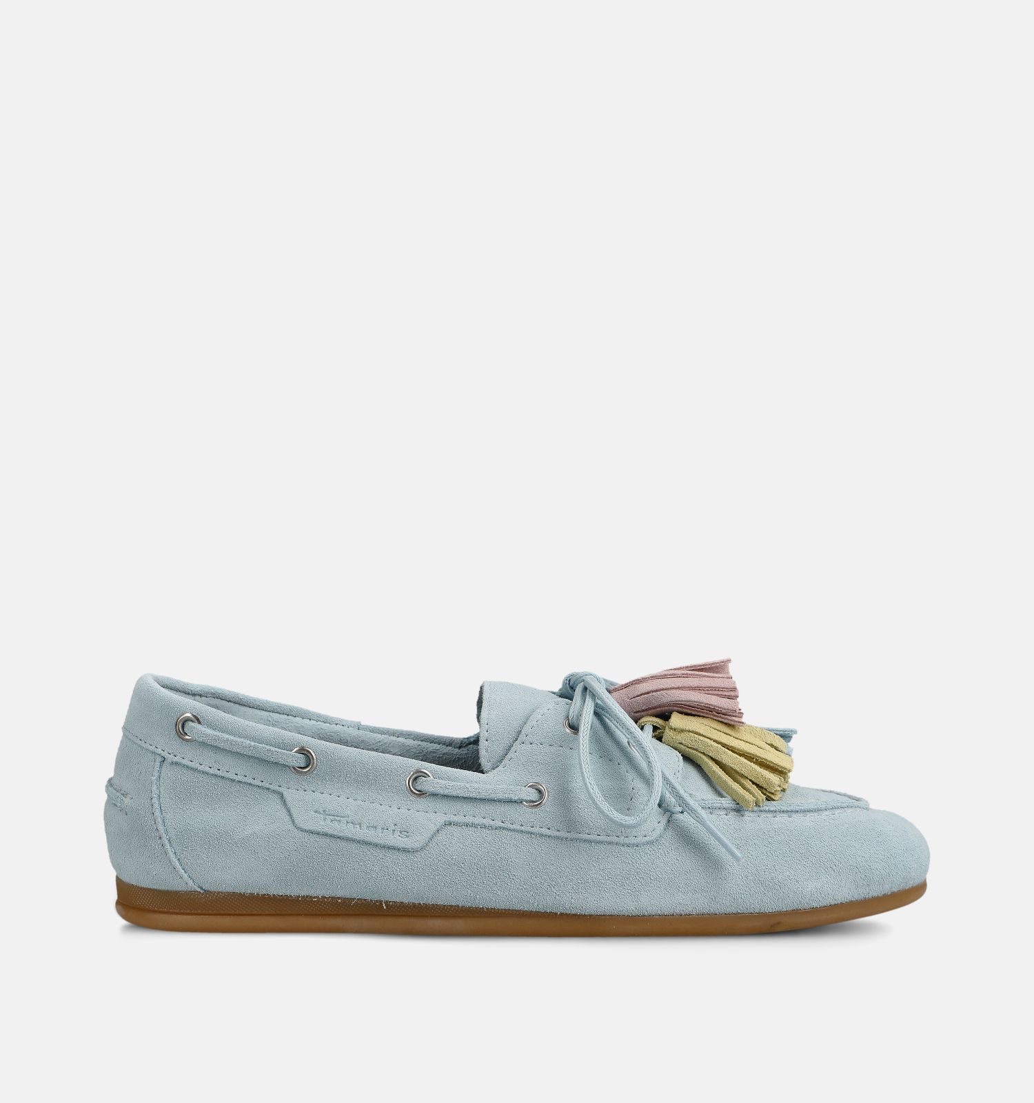 Tamaris Chaussures bateau en Bleu clair