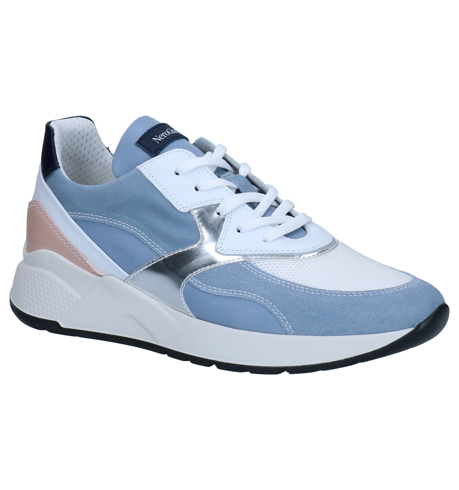 NeroGiardini Blauwe Veterschoenen | TORFS.BE | Gratis verzend en retour