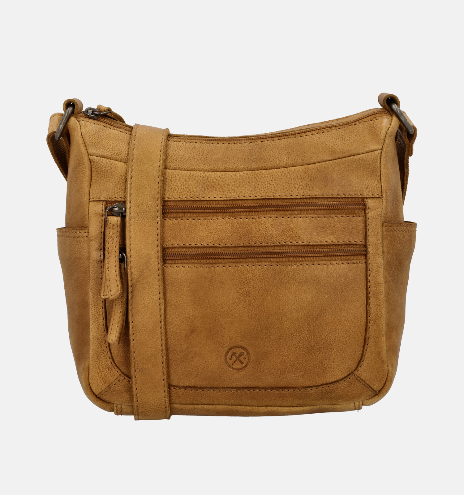 Hide & Stitches Sac porté croisé en Jaune