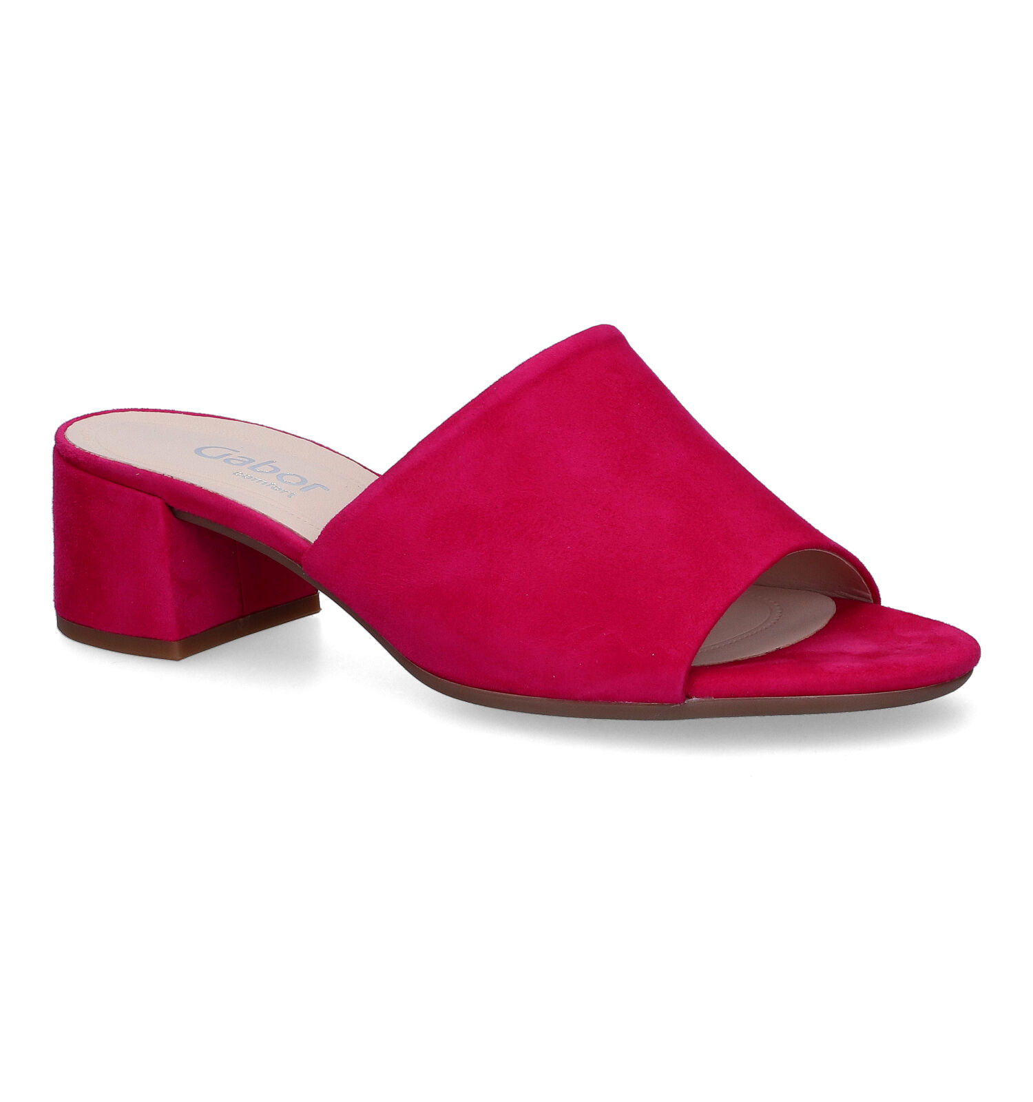 Gabor Fuchsia Muiltjes Dames Slippers Online op TORFS.BE