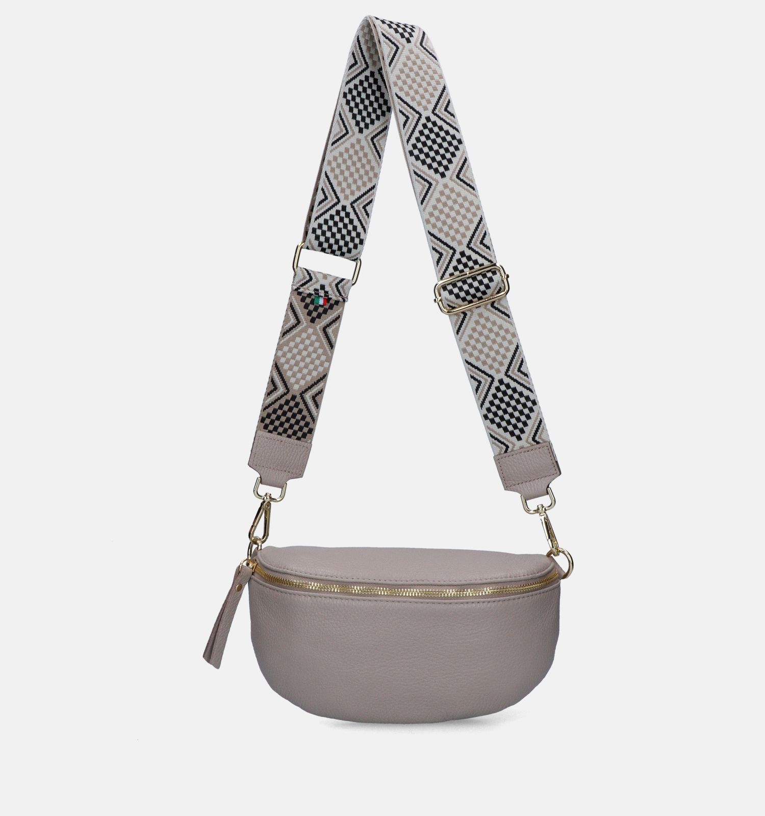 Grijze sales crossbody tas