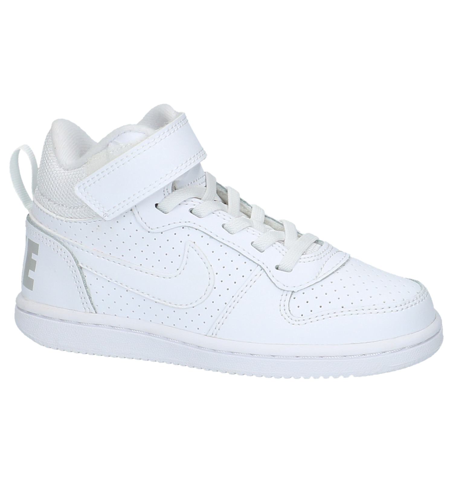 Witte Sneakers Hoog Sportief Nike Court Borough | Meisjes,Jongens Sneakers  | Online op TORFS.BE