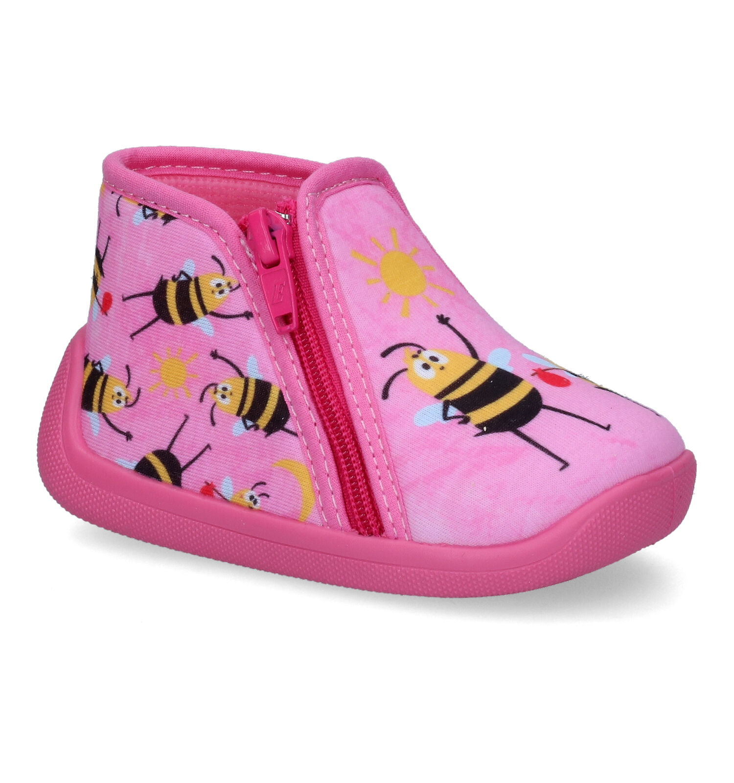 Milo Mila Roze Pantoffels Meisjes Babyschoenen Online op