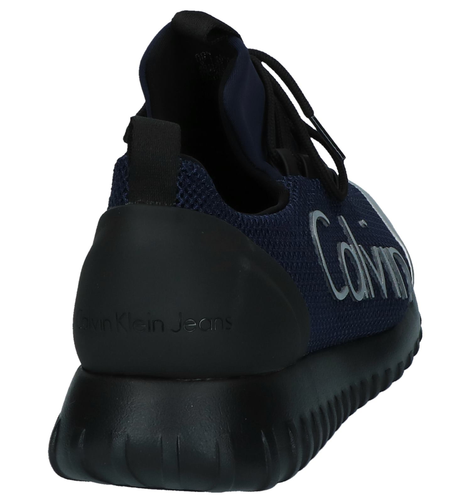 Donker be On Ron Slip Klein Calvin Sneakers Gratis Torfs Blauwe rq81r