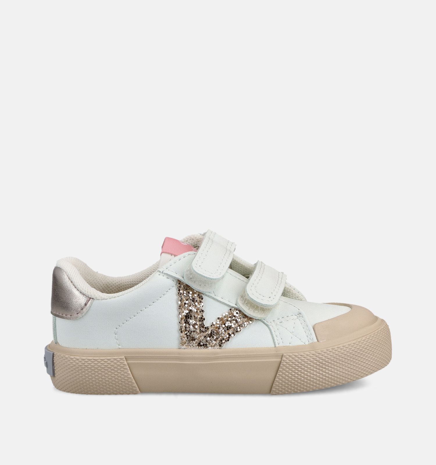 Victoria Witte/Gouden Sneakers