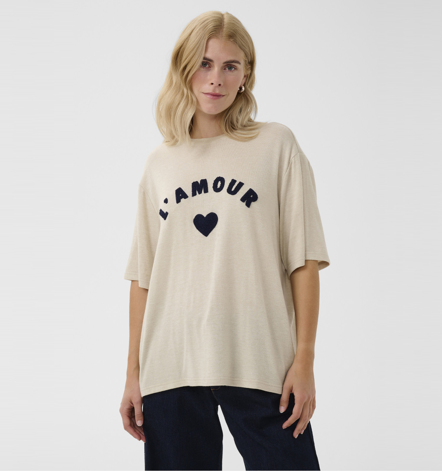 Culture Amour Beige T-shirt