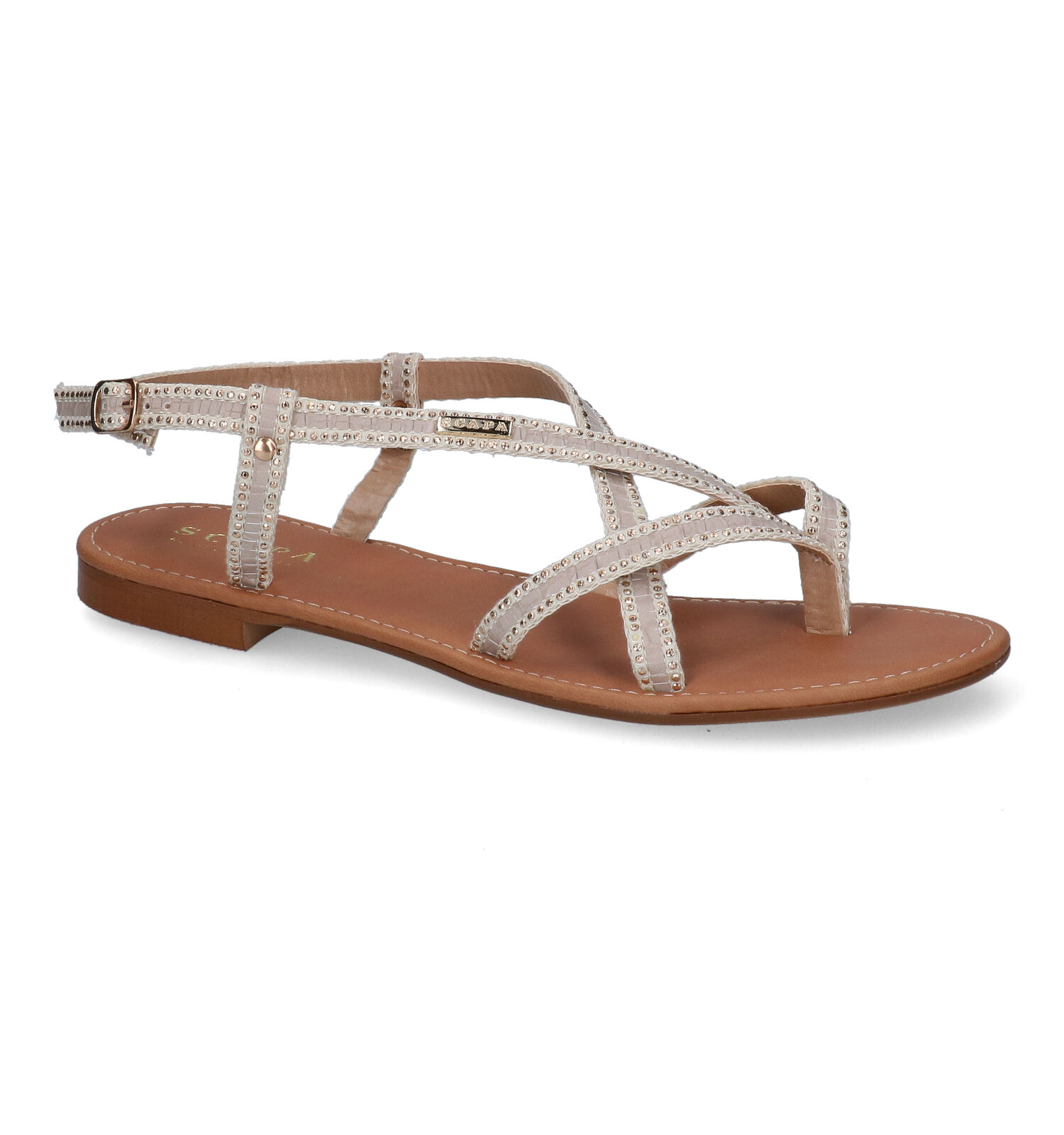 Scapa Roze Sandalen Dames Sandalen Online op TORFS.BE