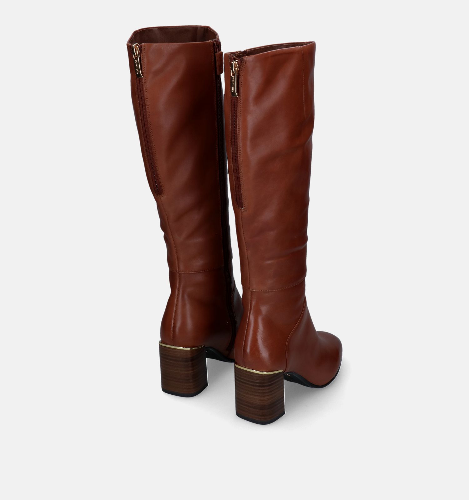 Cognac laarzen online tamaris