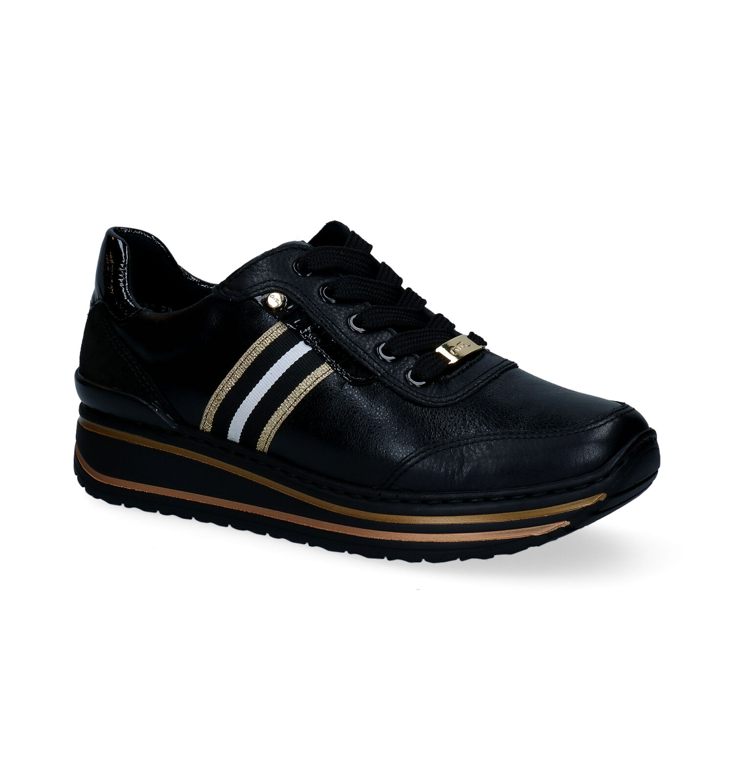 Ara Sapporo Zwarte Veterschoenen | TORFS.BE | Gratis verzend en retour