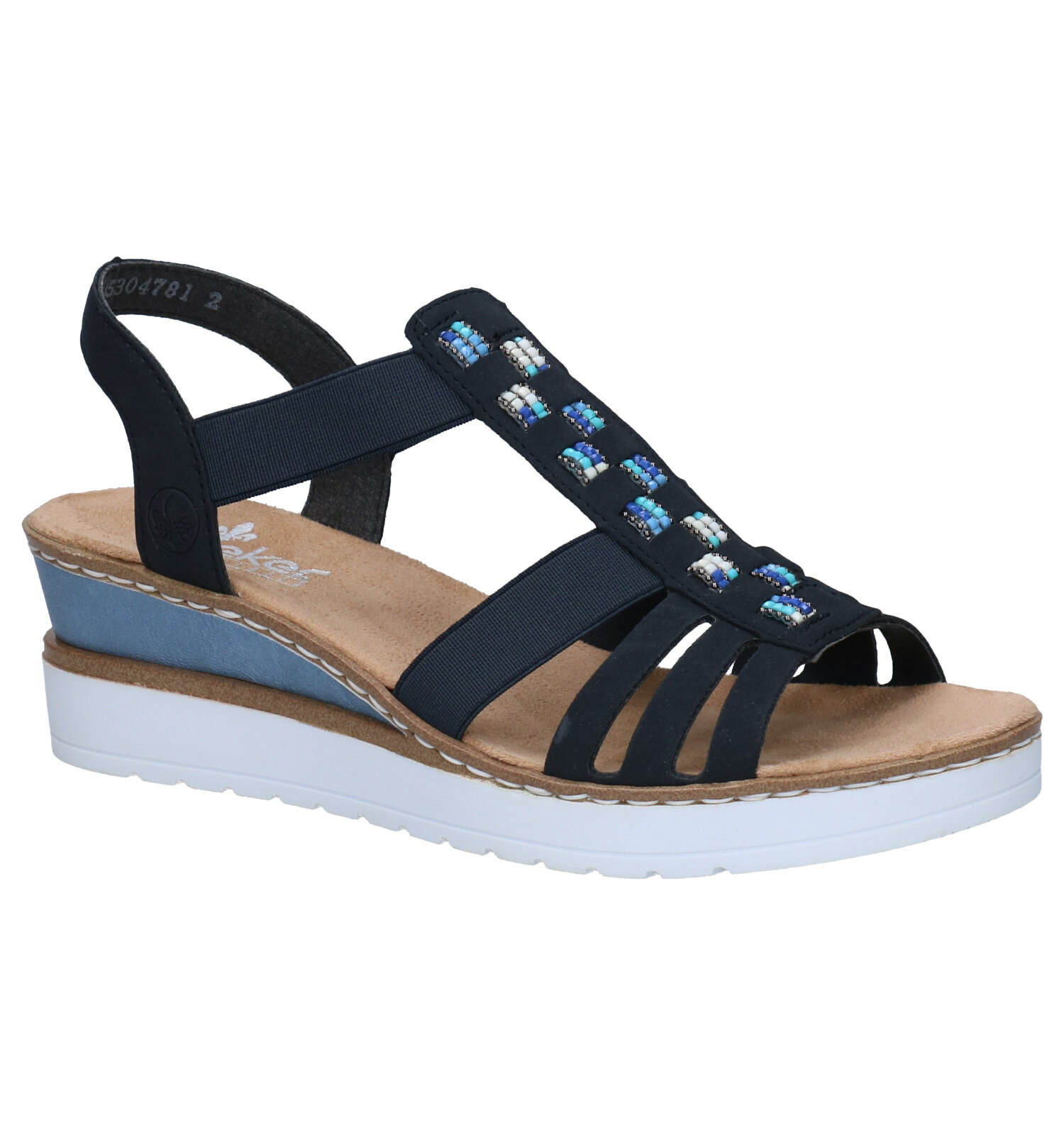 Rieker Blauwe Sandalen | TORFS.BE | Gratis verzend en retour