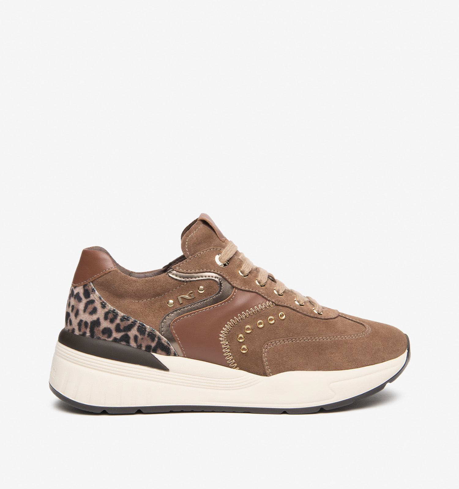 NeroGiardini Baskets en Beige foncé