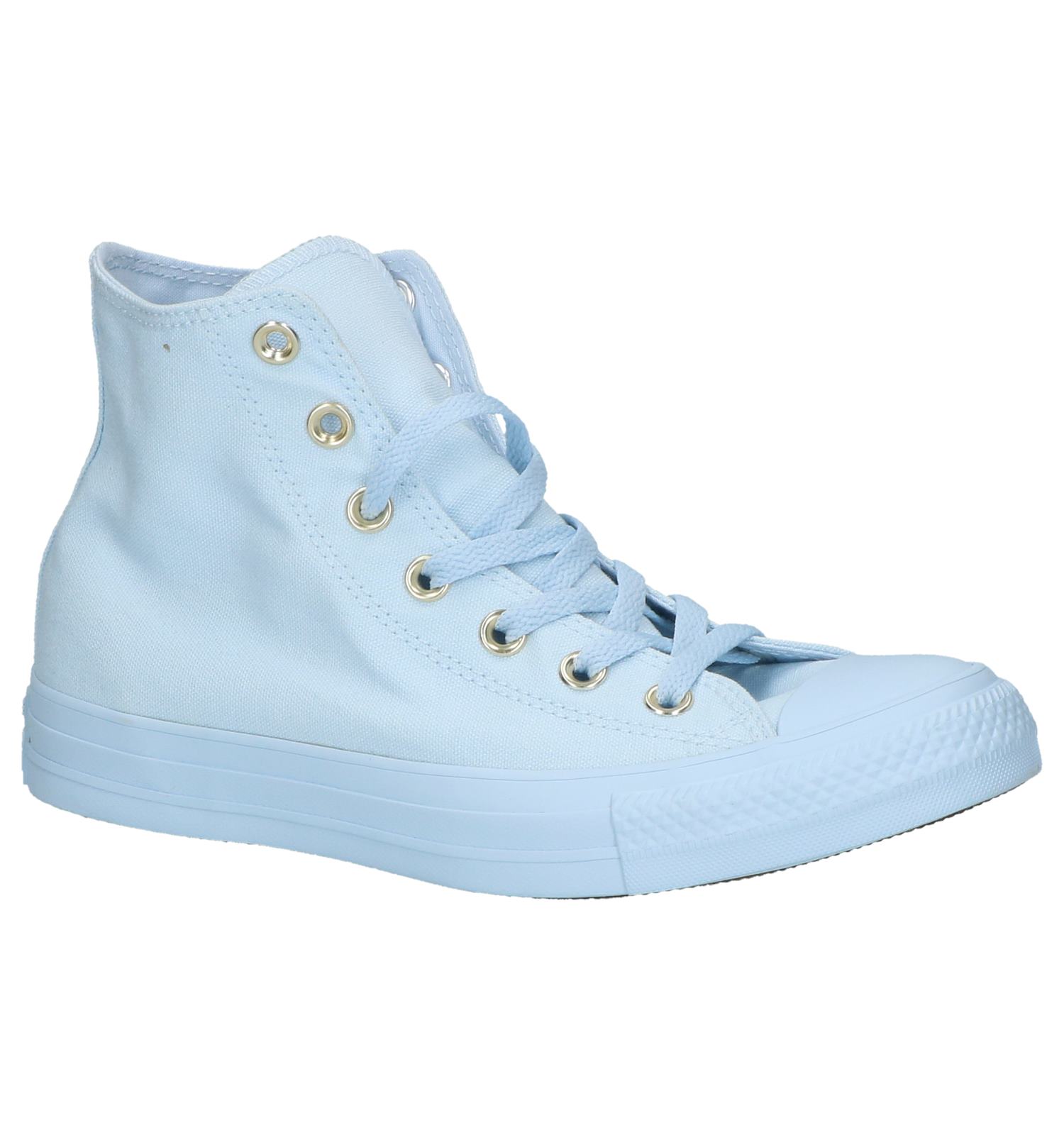 converse bleu clair