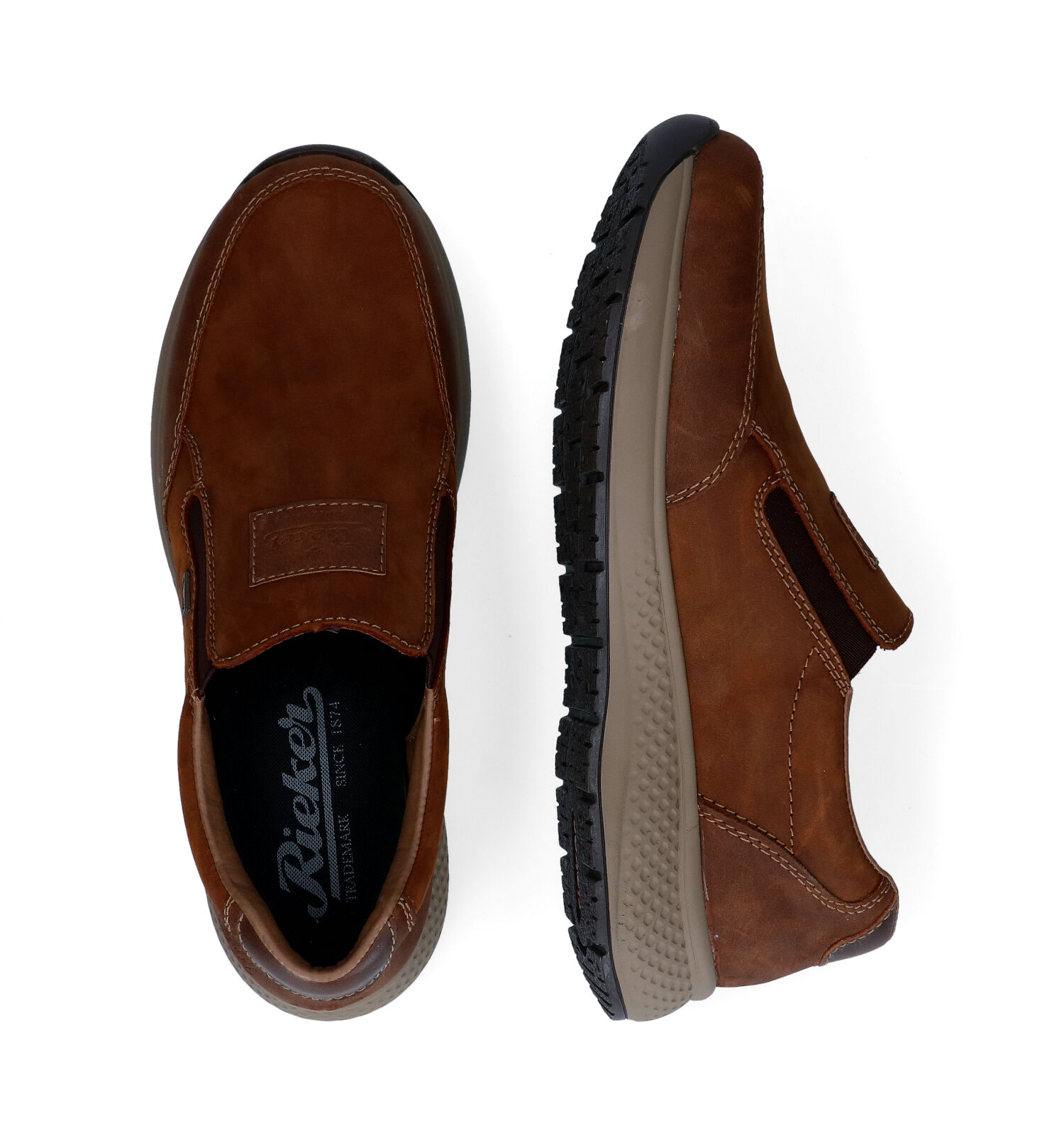 Rieker Cognac Instappers | TORFS.BE | Gratis verzend en retour