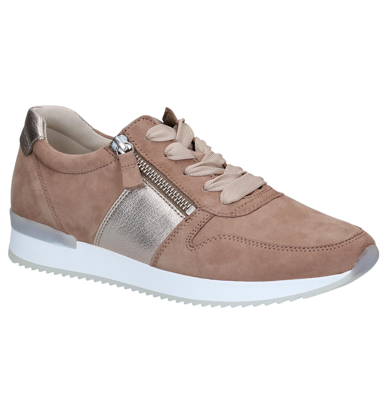 Gabor Best Fitting Taupe Veterschoenen | TORFS.BE | Gratis verzend en retour