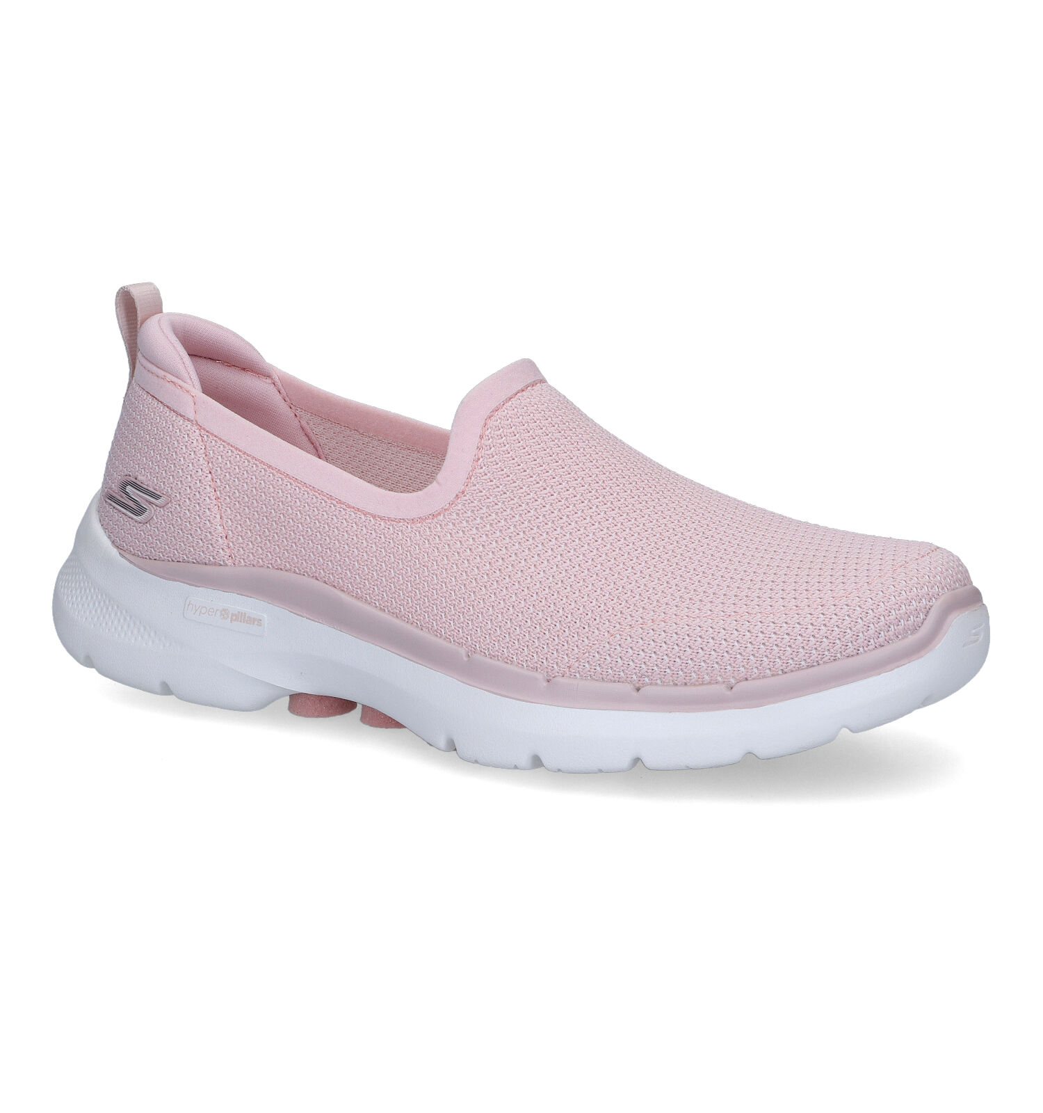Vermomd Kiezen ontwerp Skechers Go Walk 6 Clear Virtue Roze Sneakers | Dames Sneakers